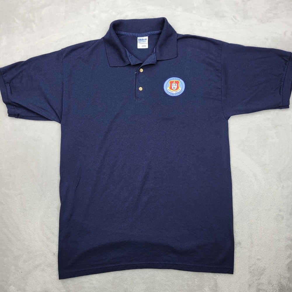 ROTC Shirt Mens Large Air Force Military School Chicago Posse Ad Esse Vintage
